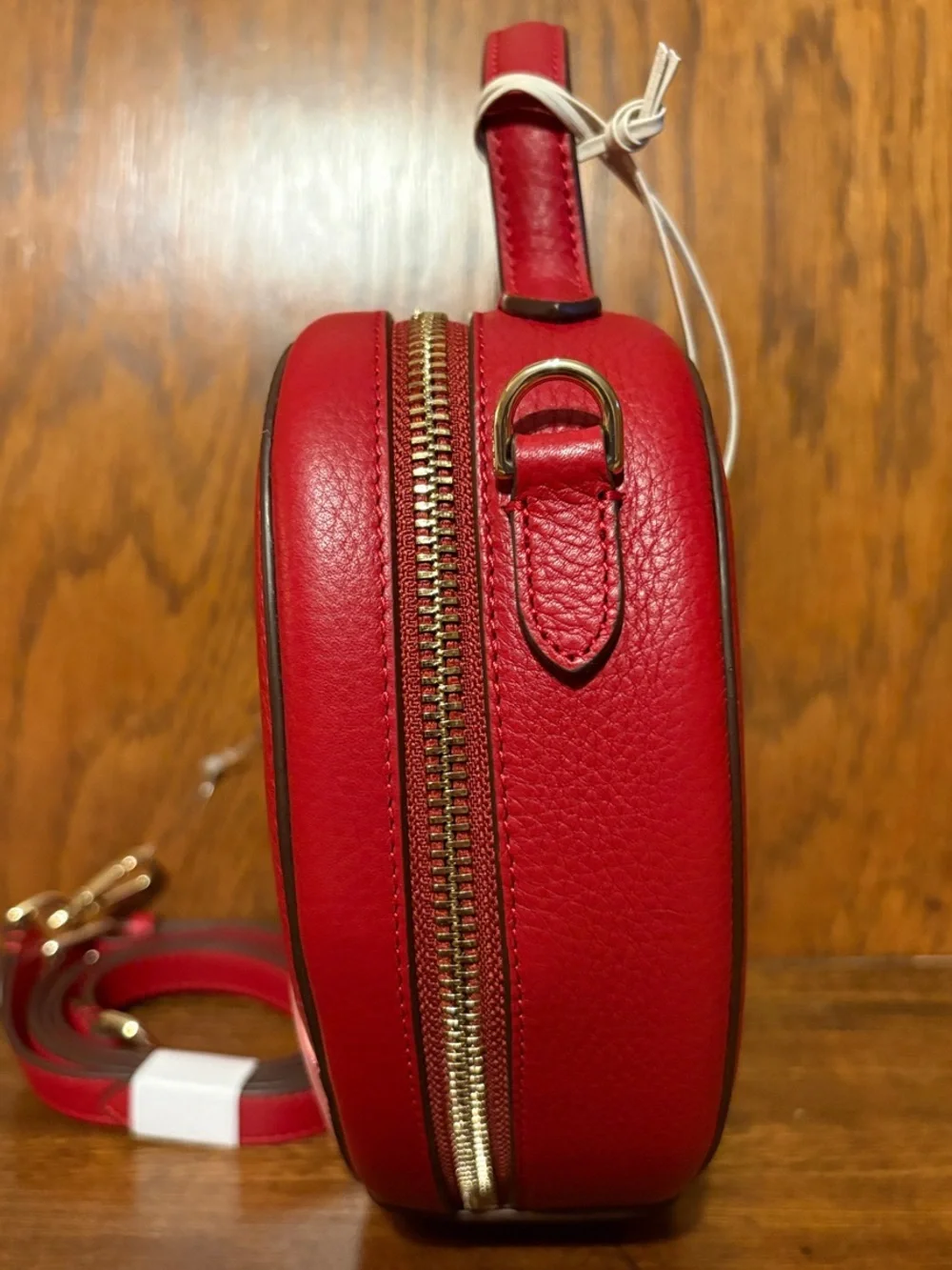 NWT-Radley London-My Love-Small Heart Zip Top Crossbody Bag-$328